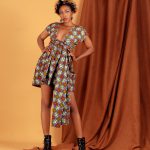 Image of lady in Oma Dress